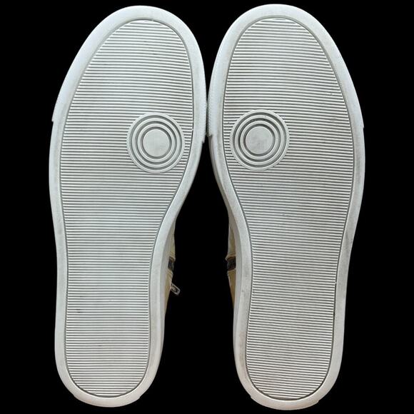 P448 Star 2.0 Women's Sz 39/Us 8.5-9 Mid Top Sneakers Pearl Snake Side Zip. READ - Picture 13 of 16